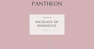 Nicolaus of Damascus Biography | Pantheon