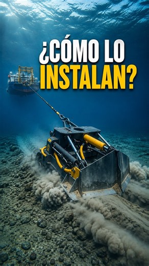 ¿CÓMO INSTALAN INTERNET BAJO EL MAR? ASÍ TRABAJA UN BARCO CABLERO 🌊