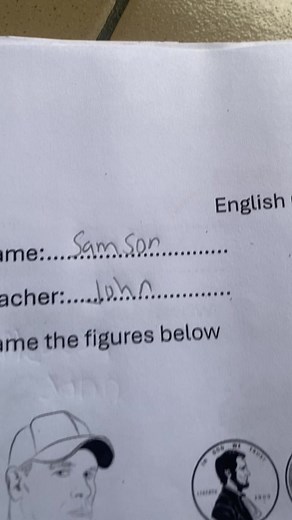 Samson’s test #asmr #xyzabc #correctmugu #xyz #teacherjohn #fyp