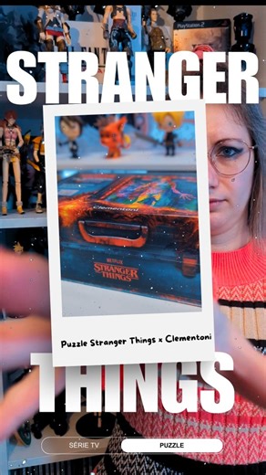 🦋 GamerGirl 🎮 on Instagram: "⏰ Quand l’horloge sonne… il est peut-être déjà trop tard. ⠀ La scène de la saison 4 que je n’oublierai jamais : Max, Vecna… et Running Up That Hill en fond. ⠀ J’ai voulu recréer cette tension culte à ma façon : fuir, ouvrir un portail… et tomber sur un coffret venu de l’Upside Down 🧩✨ ⠀ Le coffret Stranger Things – Vecna de @clementonifrance @netflixfr est un vrai objet collector : 520 pièces, cadre à assembler, LED RGB qui révèle 3 visuels différents selon la cou
