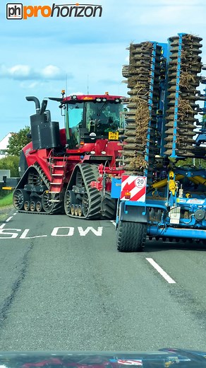 53M views · 85K reactions | Here is Andrew in the CASE IH Quadtrac working down land with the Farmet Fantom 12m deep tine cultivator. This was taken after harvest the other month.#FarmingVideo #ProHorizon #BritishFarming #Agriculture | Pro Horizon Farming Content | Facebook
