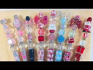 How to make fancy beaded pens tutorial!
