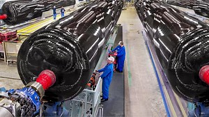 Inside US Factory Producing Massive Rocket Boosters