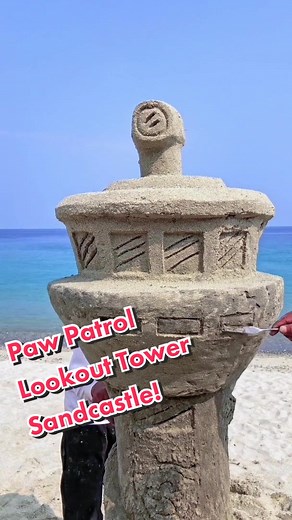 Summer Fun at the Paw Patrol Lookout Tower 🏝 Sandcastle Beach Makeover