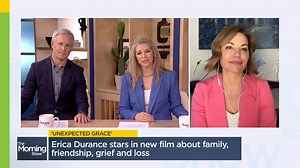 ‘Unexpected Grace’ is a new Hallmark movie starring Calgary's Erica Durance. She talks about her role in the film, and how it deals with the themes of love, loss and hope. She also opens up about her Canadian Screen Awards nomination and reflects on her breakout role in ‘Smallville’. | The Morning Show
