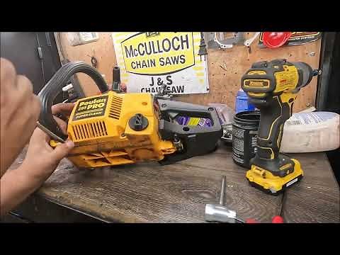 Poulan Pro 295 Tear Down and diagnosing low compression