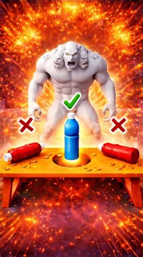 Level 69 Bottle Flip Battle 😱 | Impossible Flip Challenge #shorts