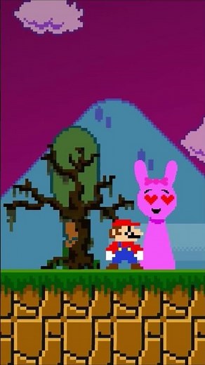 Mario Plays SPRUNKI.EXE!