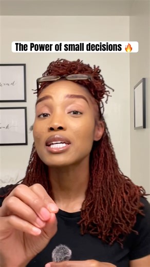 Coloring my locs red made a big difference in my happiness #microlocs #motivation #decisions #series