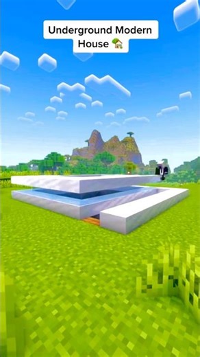 ￼Underground Modern House 🏠 #shorts #minecraftbuilding #minecraftshorts #minecraft