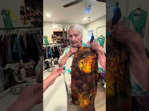 2 Scarf Silk Jacket Tutorial by my GENIUS 89 Year Old Mother!