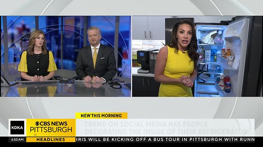 MOMENT OF THE MORNING: Have you ever heard of "fridgescaping?" If not, Erica Mokay has got you covered! Never miss a moment of the KDKA-TV Morning News: https://www.cbsnews.com/pittsburgh/live/ | KDKA-TV | CBS Pittsburgh