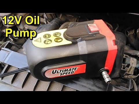 Easy Oil Change Using a 12 Volt Oil Extractor Pump