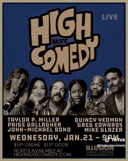 Stand-Up Comedy Show in Santa Monica - January 21st