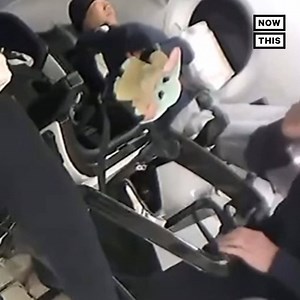 Baby Yoda floated aboard SpaceX's historic flight to the International Space Station | NowThis