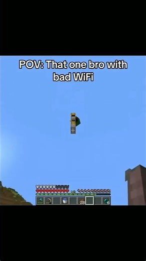 Bro started levitatingFollow @fun with jimmy7 for more😄 This video uses Minecraft gameplay to