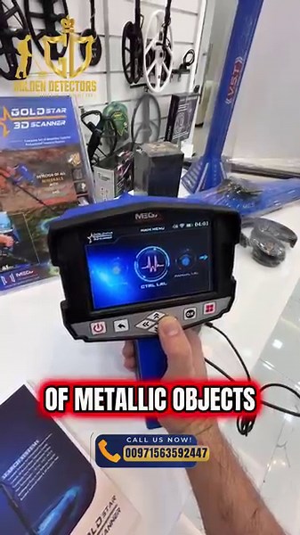 🌟 Gold Star 3D Scanner – Professional Treasure Hunting at Its Finest