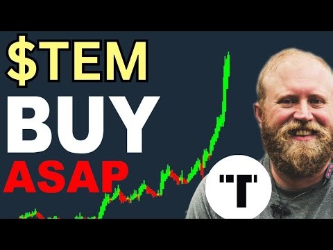 TEM Stock WEDNESDAY NEWS! (the exact answer) Tempus AI stock analysis best broker