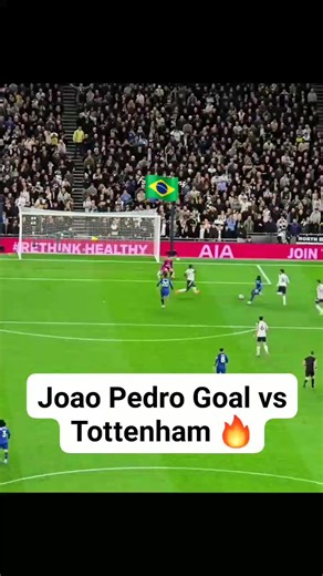Joao Pedro Goal vs Tottenham 🔥 | Chelsea Fans Tribe