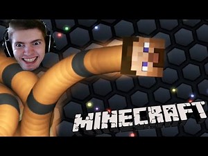 Slither.io - SUPER SKIN do MINECRAFT!!! (SLITHERIO)