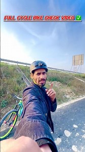 New helmet Mtb Cycle 😱 full bike check ￼🤔Video #crazyteam