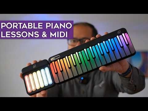 PopuPiano’s LED Keys: Smart Learning Meets MIDI Control in a Colorful Portable Keyboard