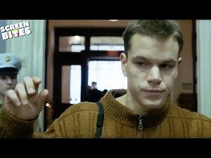 Escaping the Embassy | The Bourne Identity (2002) | Matt Damon Action Scene | Screen Bites