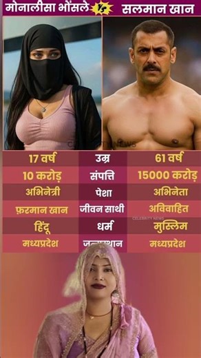 Salman Khan and Monalisa Bhonsale #Megastar #RisingStar #IndianEntertainment 🎬✨