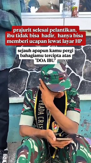 6M views · 201K reactions | Tidak hadir bukan tidak rindu #pelantikantni #dikmata #rinduibu #fyp #viral | Hen Di | Facebook