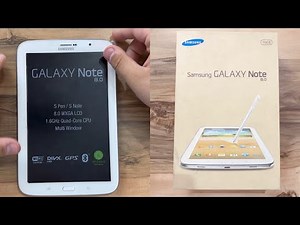 Samsung Galaxy Note 8.0 Unboxing in 2023