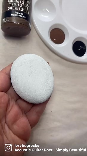 5K views · 143 reactions | Let’s create a pretty bug with swirly spots #createwithme #rockpainting #stonepainting #lorybugrocks #tryit #paintpens #artreels #reelitfeelit #reelit #easyart #ladybugs | Lorybugrocks | Facebook