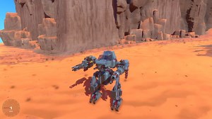 "AW-G3 Vanguard" Mech - Realistic walking, jetpack mode, and detailed weapons