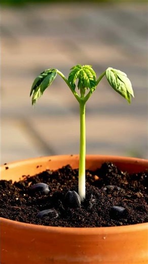 Growing Papaya Tree From Seed Time Lapse – 90 Days