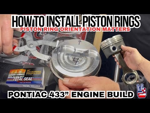 How To Install Piston Rings and Achieve Correct Orientation #engine