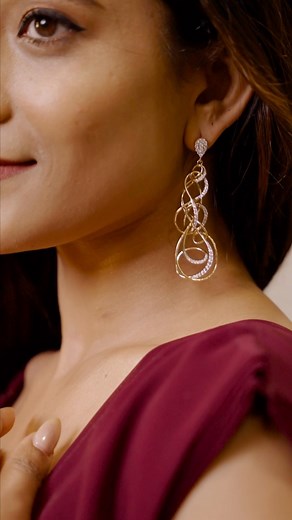 Turn up the style quotient this festive season with our showstopper rings and Crescendo Statement Drop Earrings. 🌟 From ordinary to extraordinary in the blink of an eye! Drop a ❤️ below if you would wear this 👇 #FestiveStyling #FineJewellery #RingStack #StyleInspo #Gold&Diamonds #BlueStone | BlueStone