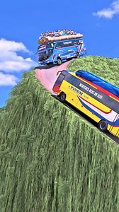 Overstuffed Bus Travels A Difficult Terrain !!! ETS 2 #eurotrucksimulator2 #ets2 #gamingworld | Gaming World