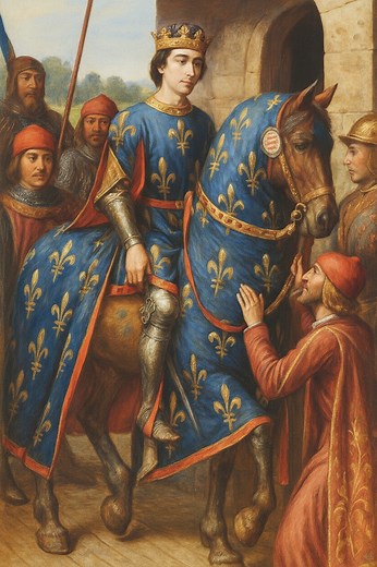 130K views · 1.8K reactions | IL Y A 588 ANS | Entrée du roi Charles...