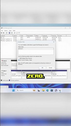 How to Allocate a NEW SSD in Windows
