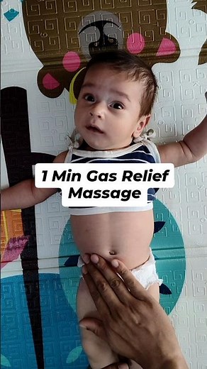 Gas Relief Massage for Babies | Navel Technique + Cycling Exercise | Instant Tummy Relief