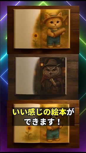スマホで簡単！動くAI絵本の作り方を全部見せます