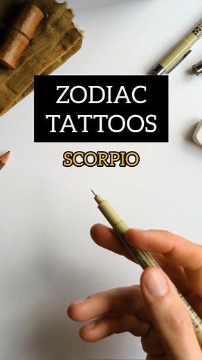 Scorpio Tattoo Ideas . . . #zodiac #zodiacsign #tattoo #scorpio | JDuke.Illustrations