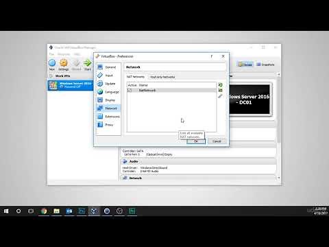 05 How to Create a virtual network with virtual box #windows #windows10