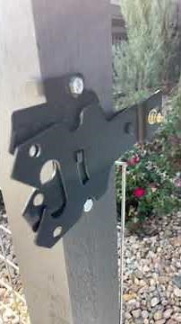 How to adjust a gate fence latch. #gate #latch #handyman #diy #howto