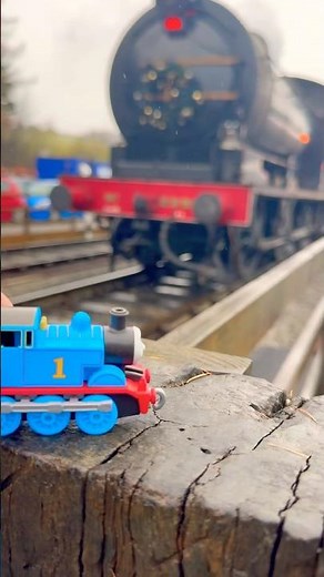 Thomas vs Thomas at the Railway! 💥 #thomasandfriends