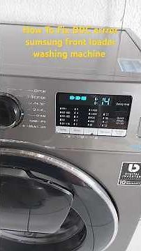 Samsung (AddWash) washing machine front loader DDC error quick fix.