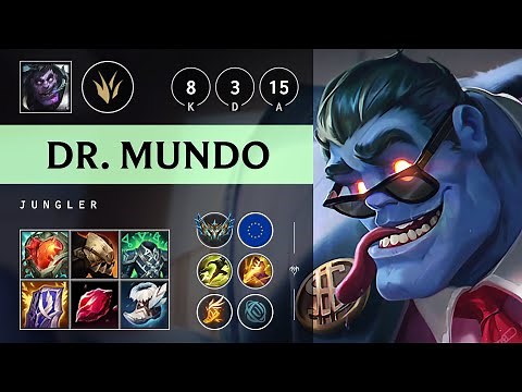 Dr. Mundo Jungle vs Nocturne - EUW Challenger Patch 25.06