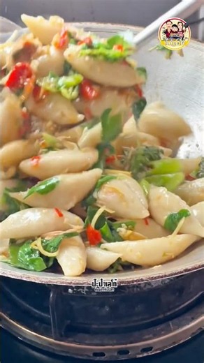 หอมๆ ผัดฉ่าลูกชิ้นปลาเด้งเด้ง #กับข้าวกับปลา #food #cooking