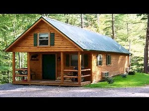 Small Hunting Cabin With Loft Plans (see description)