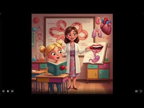 Digestive System Explained for Kids | A Fun Science Story 🍎
