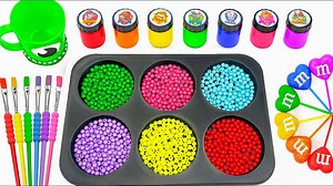 14K views · 133 reactions | Satisfying Video l How to make Rainbow Magic EGGS Pool From Mixing Glitter Slime Candy Cutting ASMR | CoCo Car | Facebook